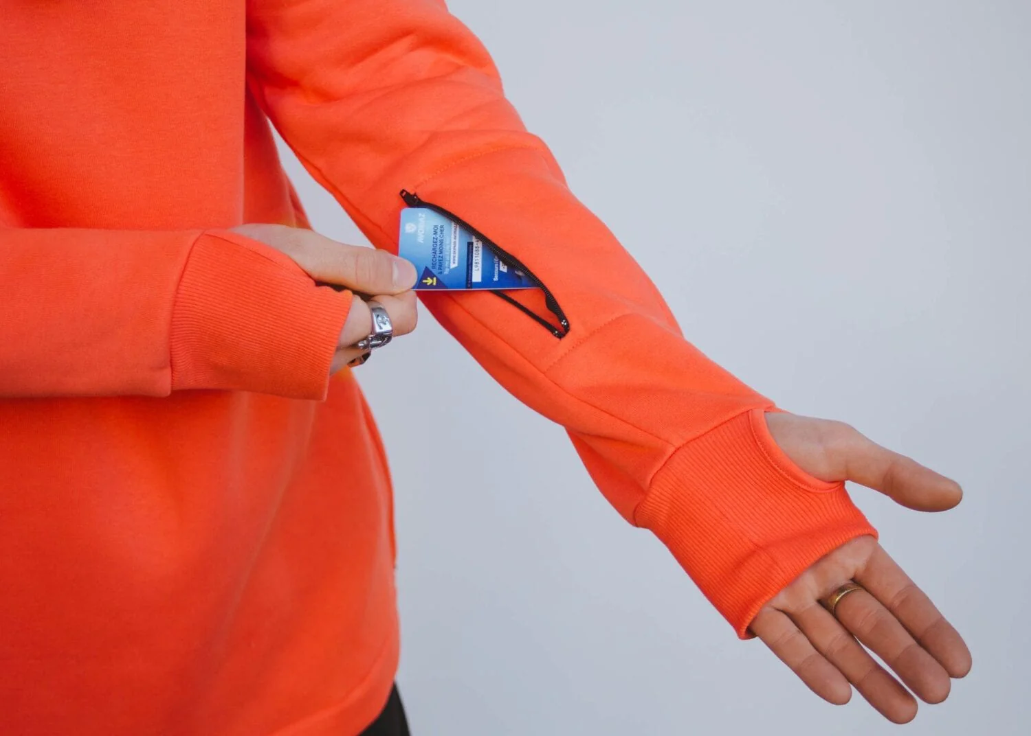 bro! chill n'shred hoodie (coral) - Image 7