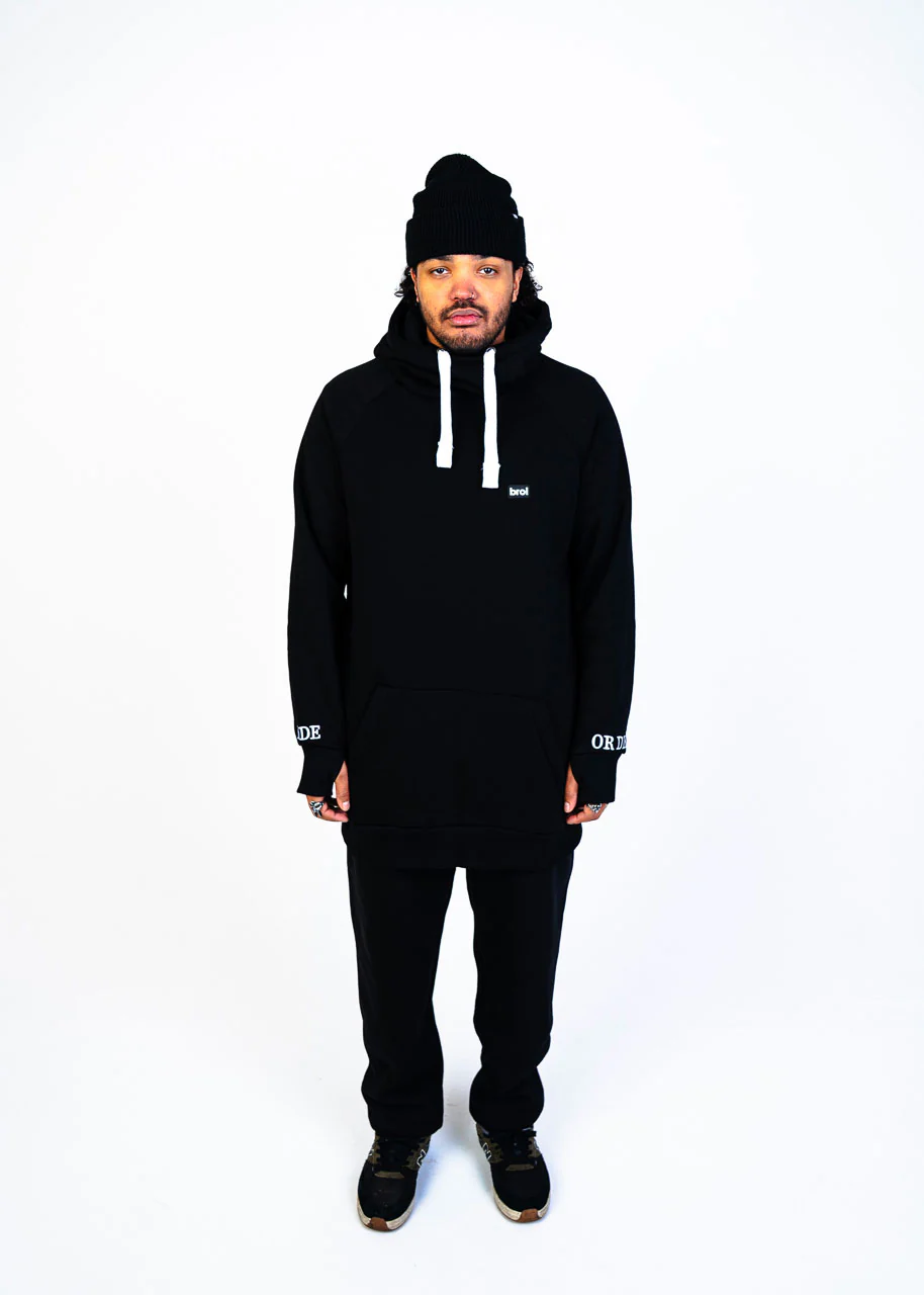 bro! chill n'shred hoodie (Ride Or Die) - Image 4