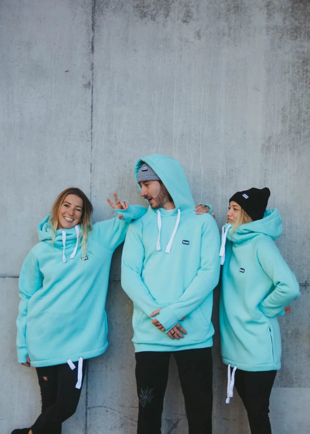 bro! chill n'shred hoodie (seafoam) - Image 11