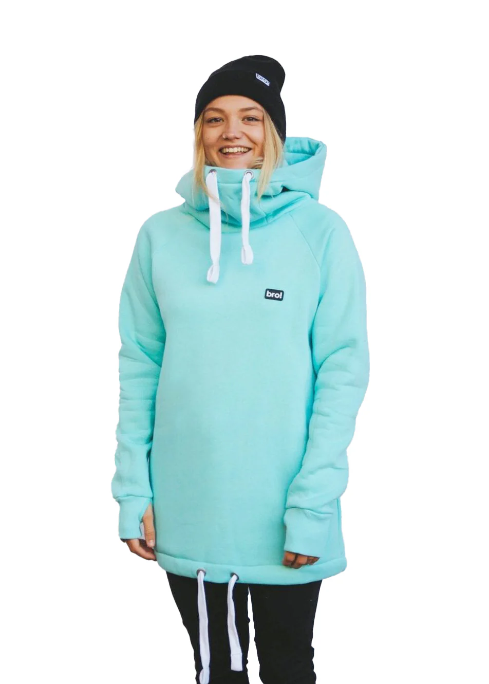 bro! chill n'shred hoodie (seafoam) - Image 7
