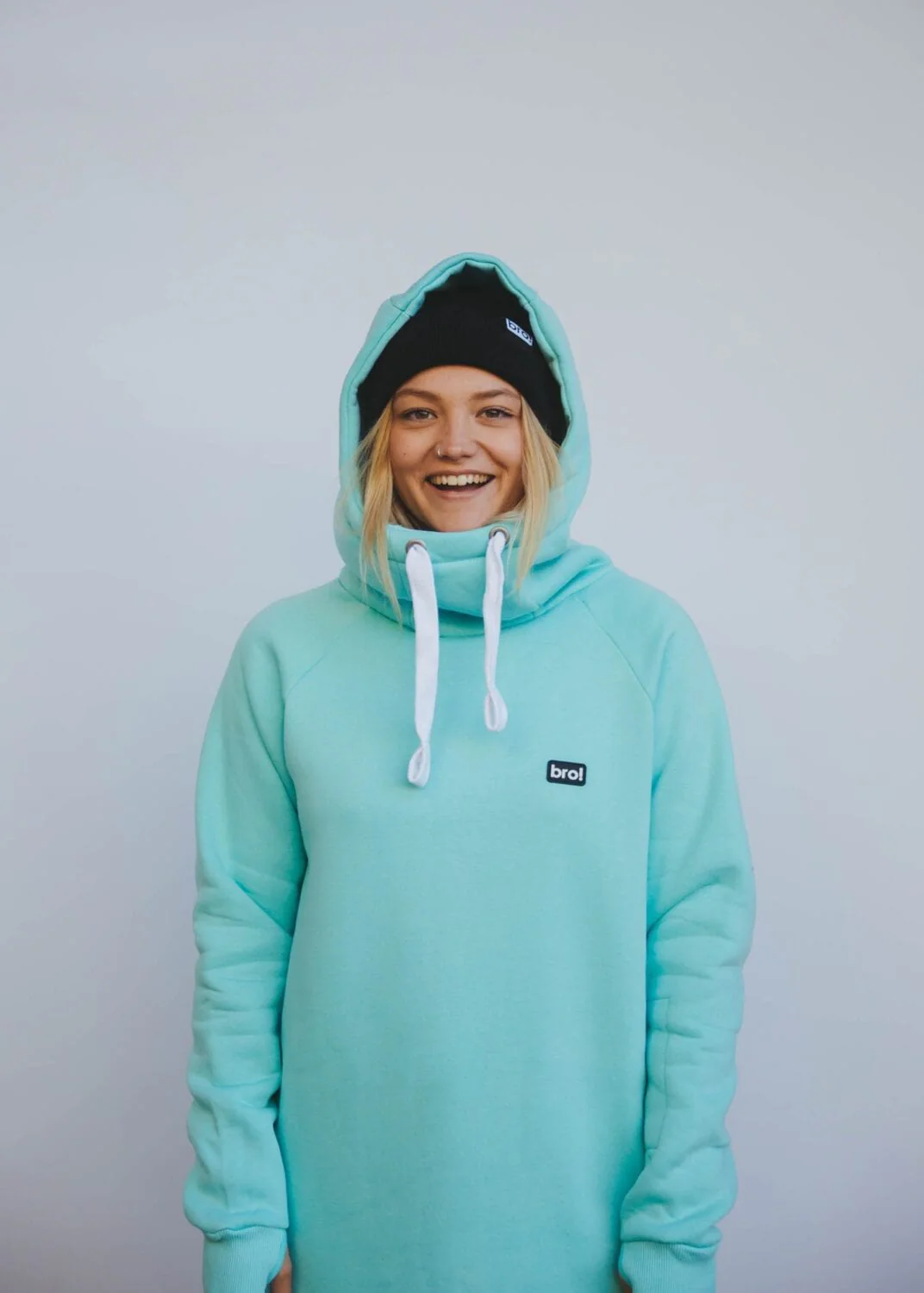 bro! chill n'shred hoodie (seafoam) - Image 8