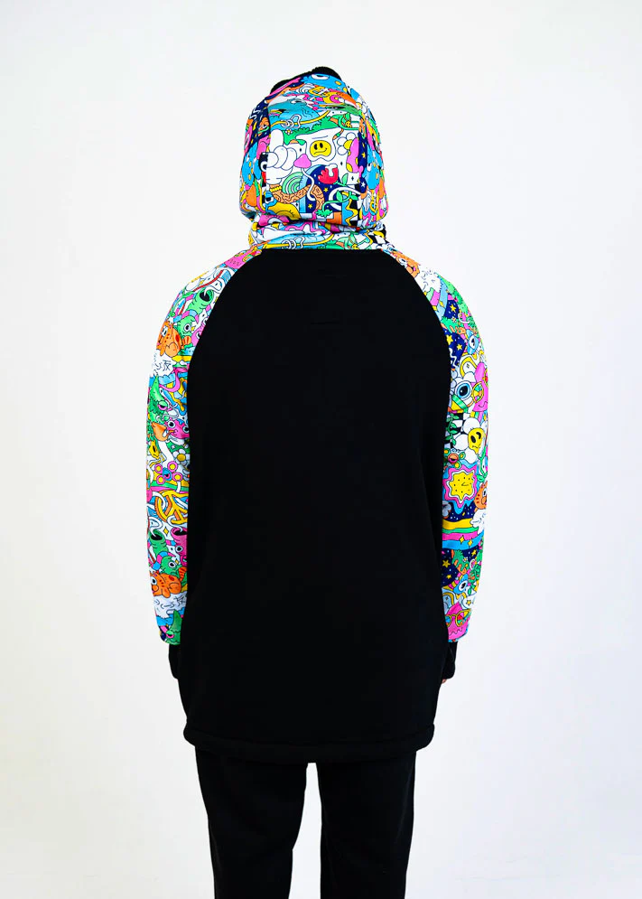 bro! chill n'shred hoodie (trippy) - Image 7