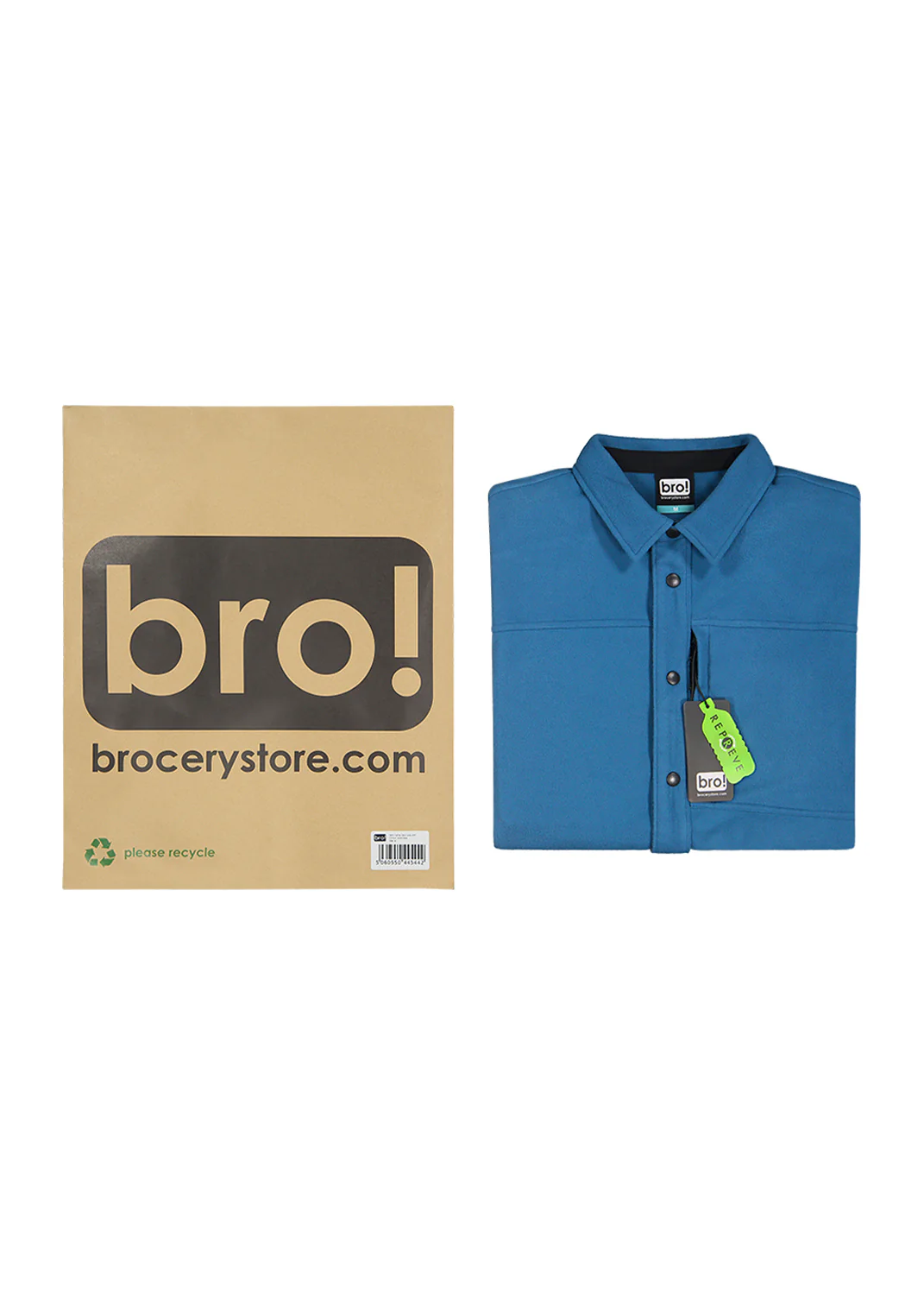 bro! cozy shirt (slate blue) - Image 14