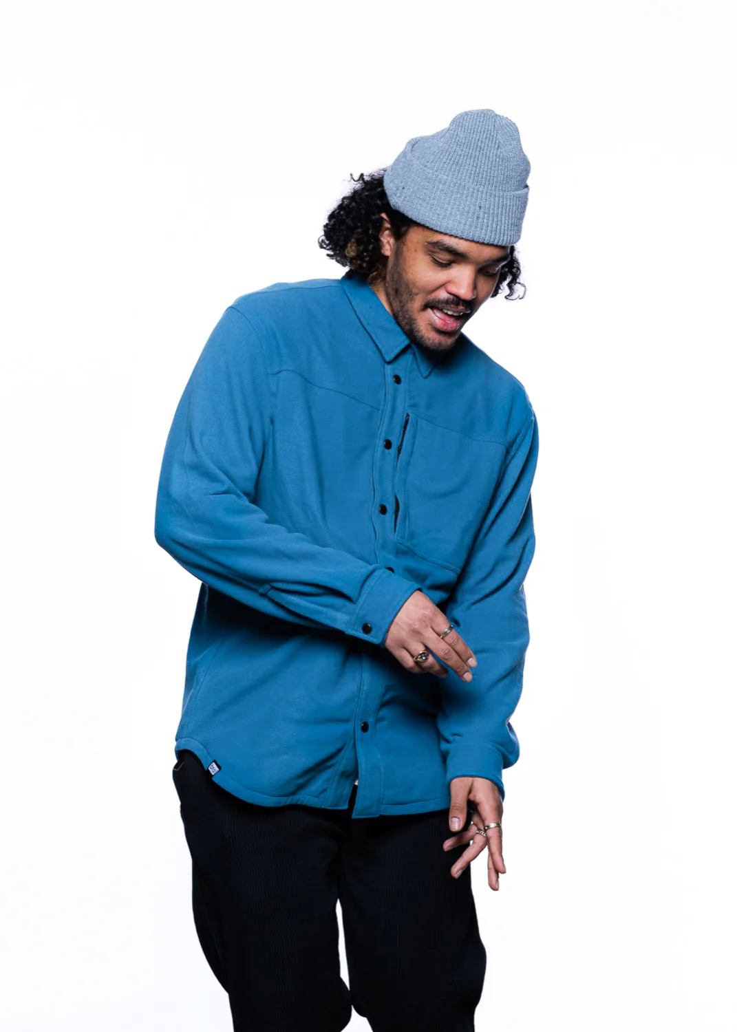 bro! cozy shirt (slate blue) - Image 5