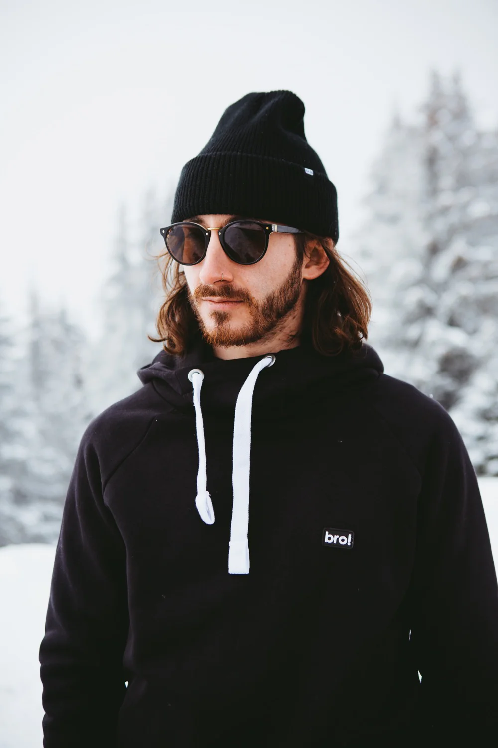 bro! waffle beanie (black) - Image 4