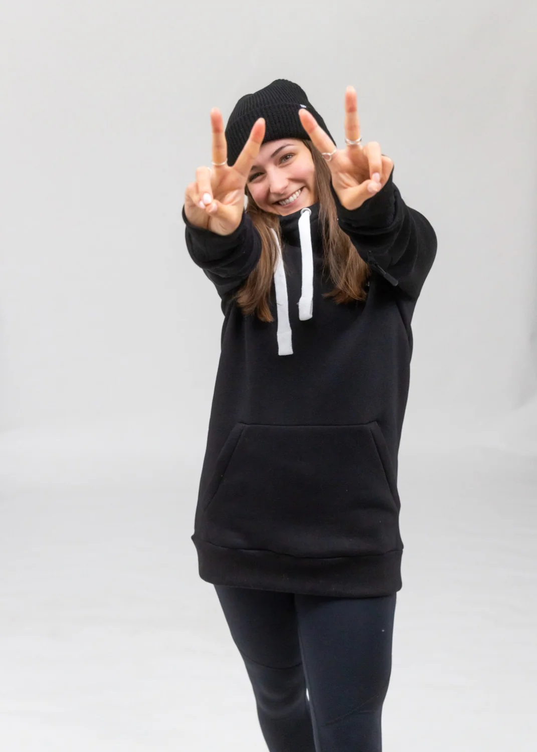 bro! waffle beanie (black) - Image 7