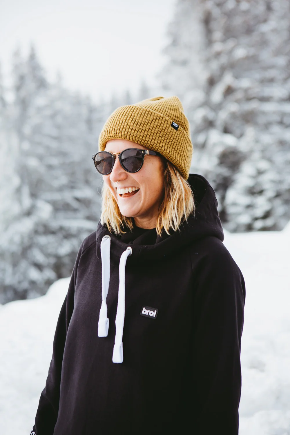 bro! waffle beanie (latte) - Image 3