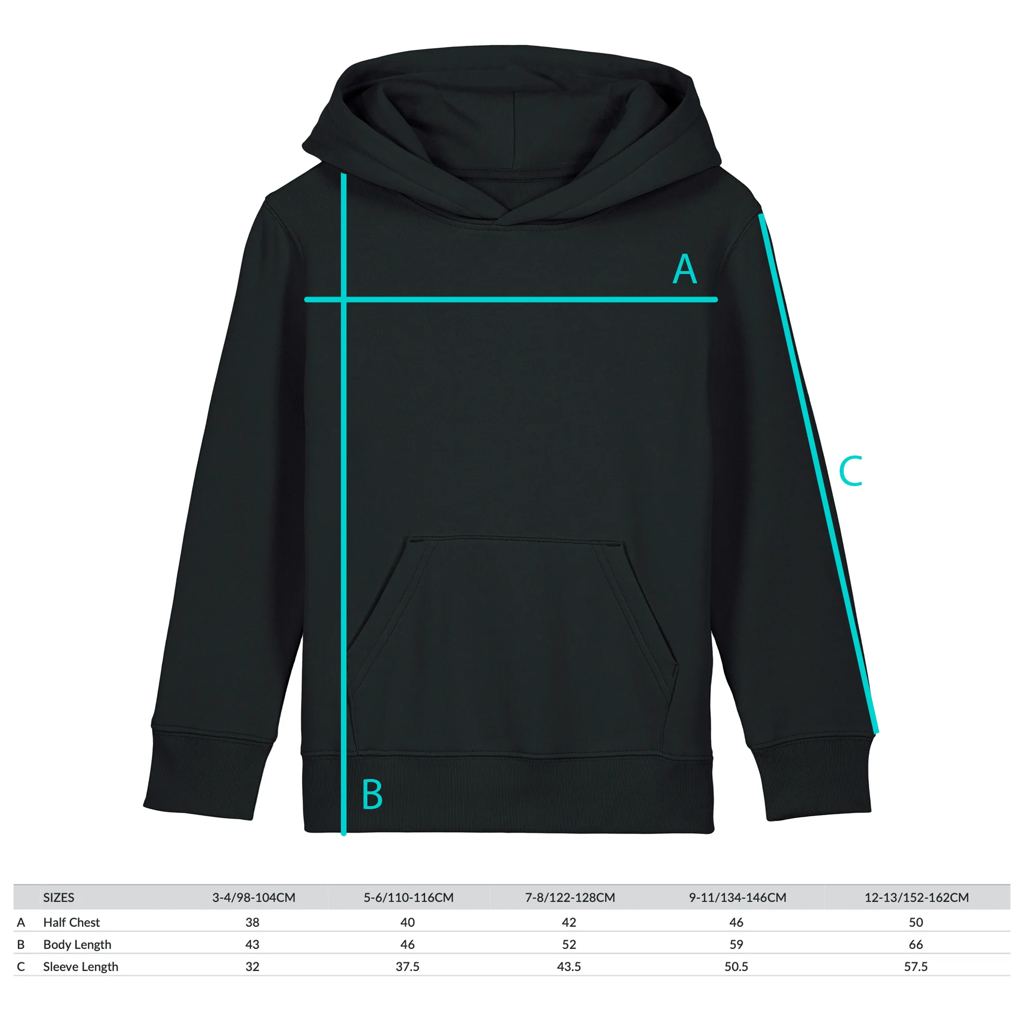 Kids Risky Biscuits Hoodie (Black) - Image 4