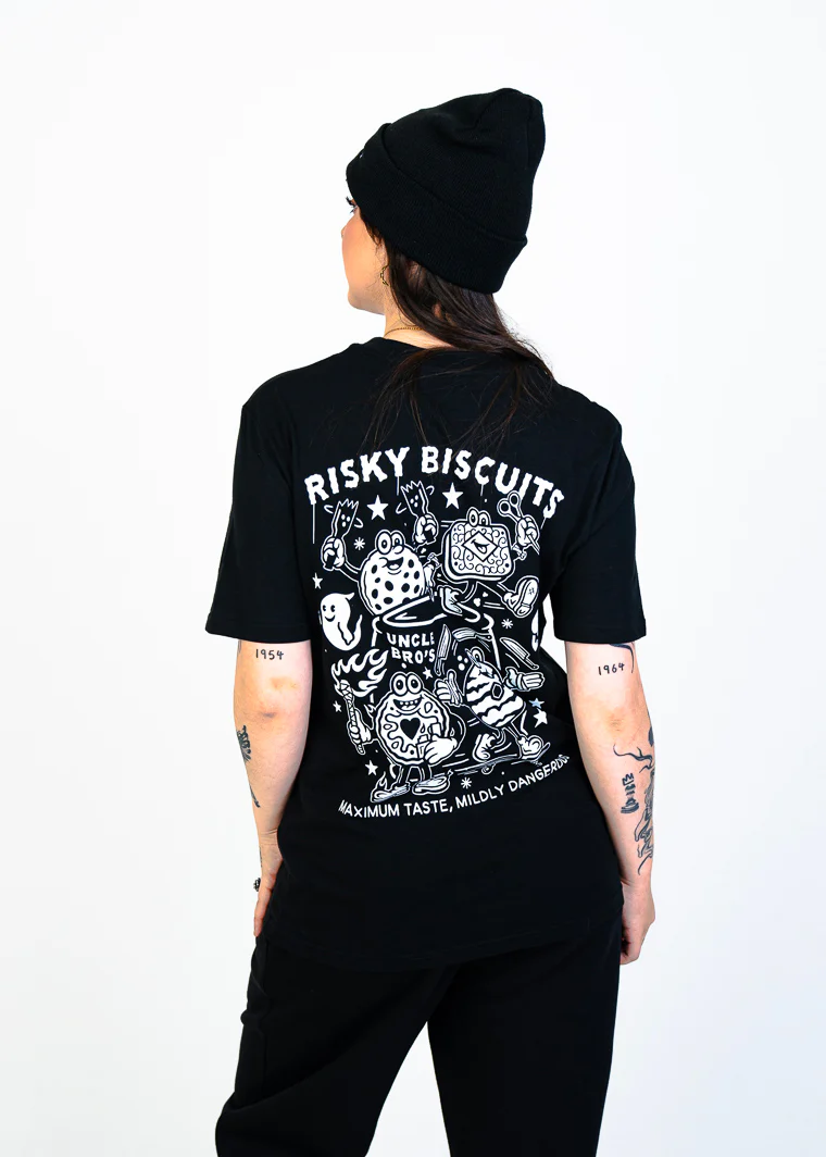 Risky Biscuits Tee - Image 3