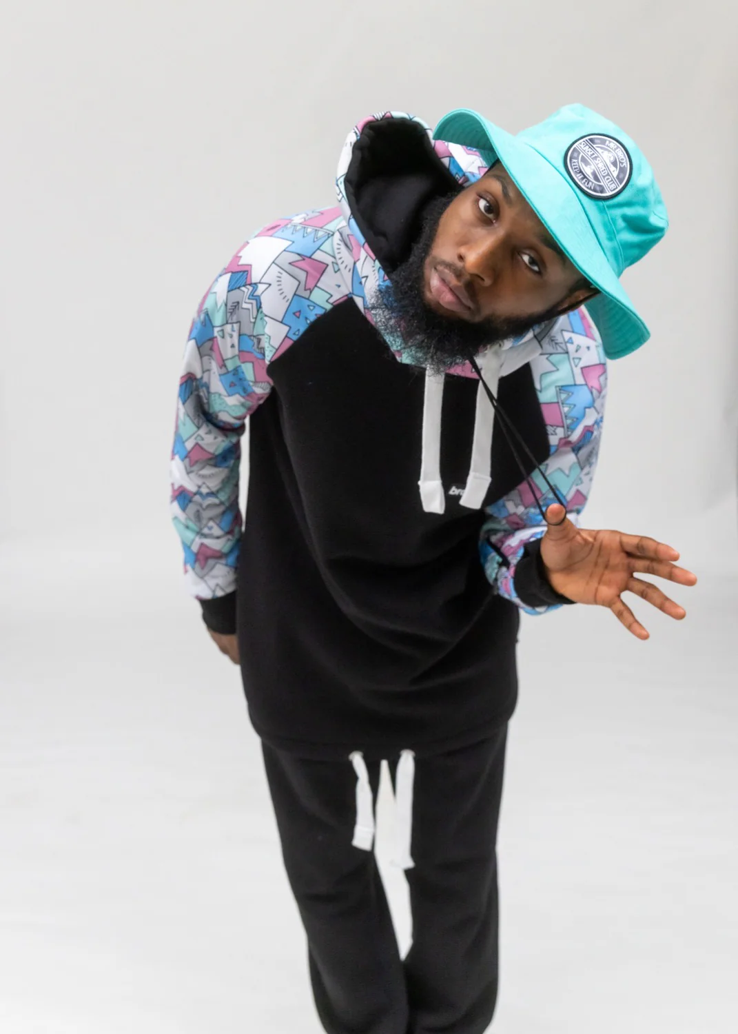 Sunset Shred Club Boonie (Aqua) - Image 3