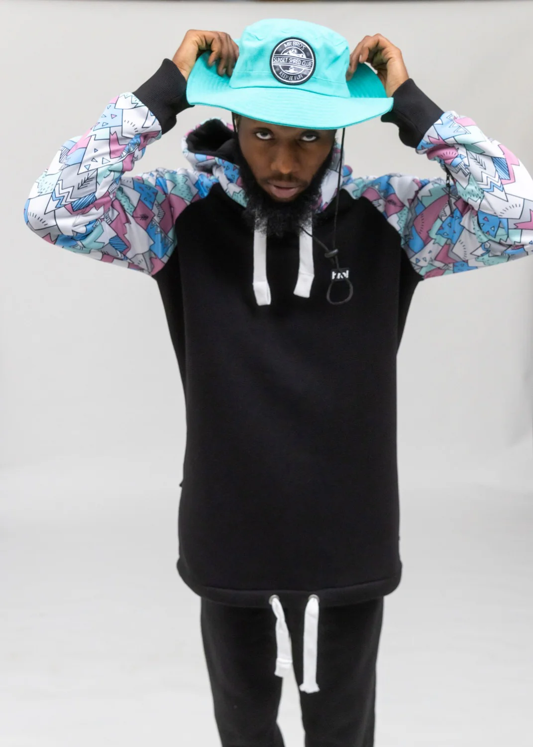 Sunset Shred Club Boonie (Aqua) - Image 5