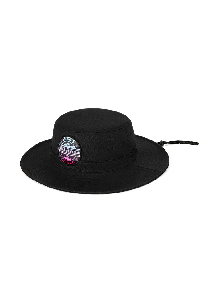 Sunset Shred Club Boonie (Black) - Image 8