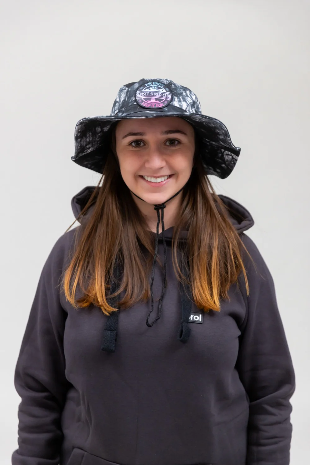 Sunset Shred Club Boonie (Tie-Dye Black) - Image 4