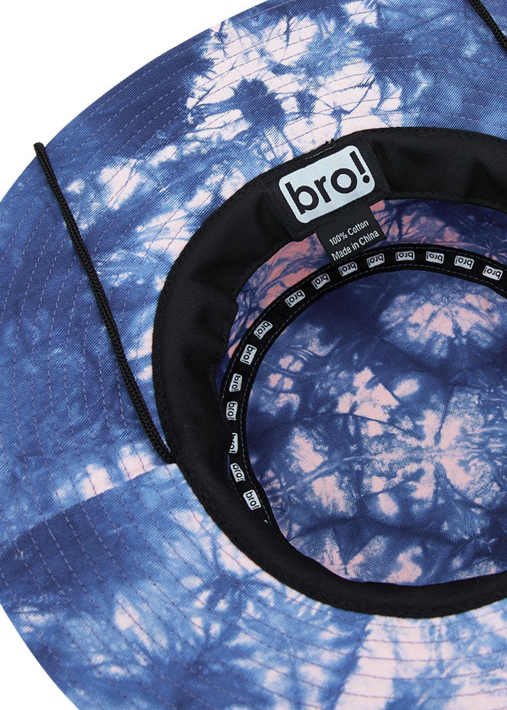 Sunset Shred Club Boonie (Tie-Dye Blue) - Image 3