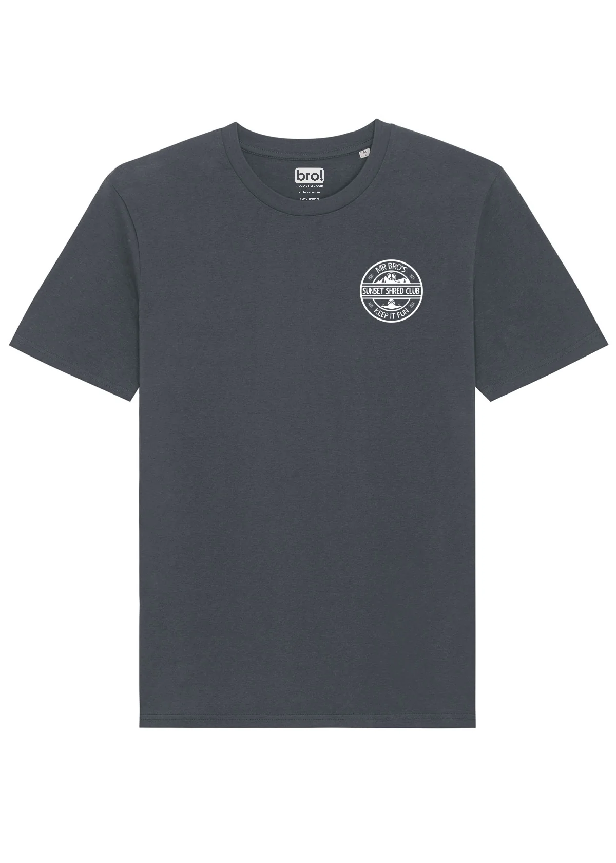 Sunset Shred Club Tee (Charcoal) - Image 4