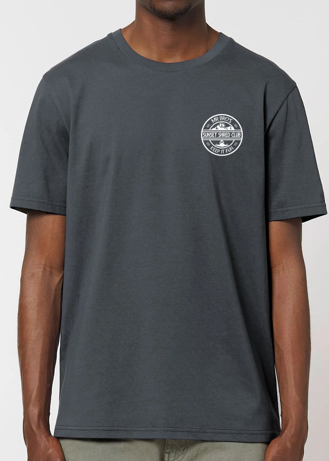 Sunset Shred Club Tee (Charcoal) - Image 5